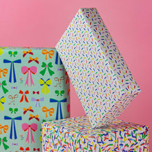 Load image into Gallery viewer, Classic Sprinkles Wrapping Paper - Rolled Set of 3 Sheets