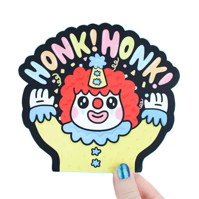 Honk Honk Clown Sticker