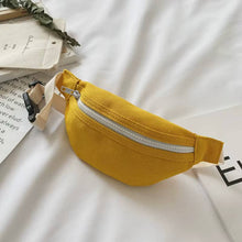 Load image into Gallery viewer, Hot Dang Press - Iron-on Craft Kit - Kid's Fanny Pack: Yellow / Fairy Tale Sheet Pack
