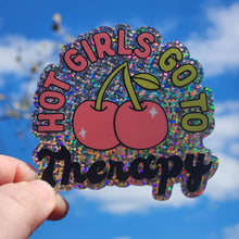 Load image into Gallery viewer, Hot Girls Go to Therapy Sticker