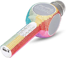 Load image into Gallery viewer, Rainbow Karaoke Microphone/speaker