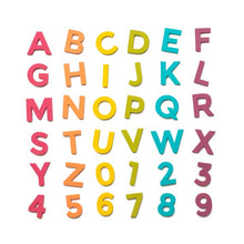 Load image into Gallery viewer, Soft Magnetic Letters| 2" Rainbow