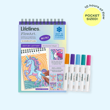 Load image into Gallery viewer, FlowArt Mini Coloring Books