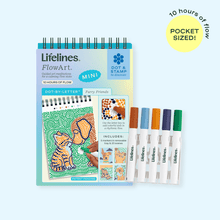 Load image into Gallery viewer, FlowArt Mini Coloring Books