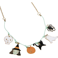Load image into Gallery viewer, Halloween Enamel Necklace