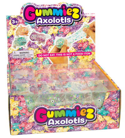 GUMMIEZ- AXOLOTL SQUISH TOY