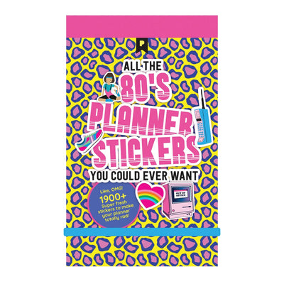 80's Planner Stickers Pad