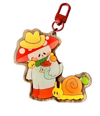 Cowboy Marshall Keychain