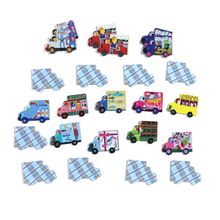 Load image into Gallery viewer, Trucks and a Bus - memory &amp; matching game
