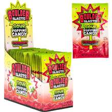 Load image into Gallery viewer, Boulder Blast Sour Strawberry Popping Candy
