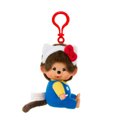 Sanrio Hello Kitty X Monchhichi Vinyl Keychain (Copy)