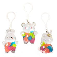 Load image into Gallery viewer, Animal Glow Clips Keychain