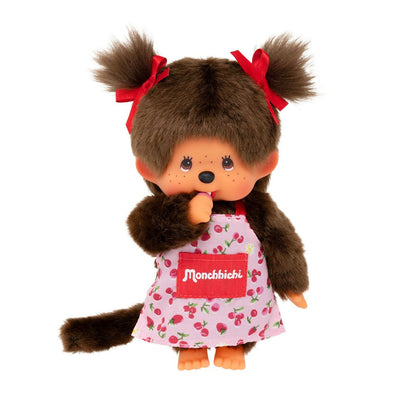 Monchhichi Girl - Flower Apron Plush