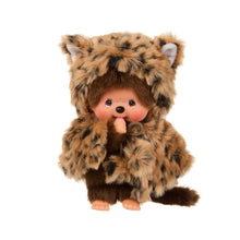 Load image into Gallery viewer, Monchhichi Girl - Leopard Hood Plush