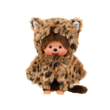 Load image into Gallery viewer, Monchhichi Girl - Leopard Hood Plush