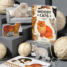 Load image into Gallery viewer, Moody Cats Sticker Book