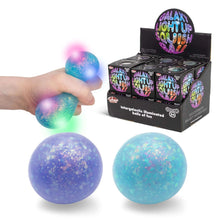 Load image into Gallery viewer, Galaxy Light Up Squish Ball - Scrunchems