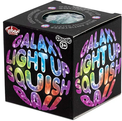 Galaxy Light Up Squish Ball - Scrunchems
