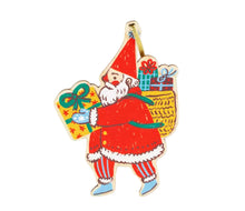 Load image into Gallery viewer, Santa Wooden Ornament