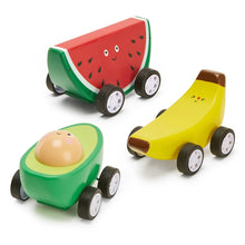 Load image into Gallery viewer, Fruit-Fun Pullback Cars