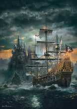 Load image into Gallery viewer, The Pirate Ship 1500pc Puzzle