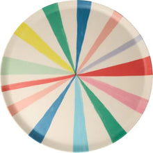 Load image into Gallery viewer, Bright Stripe Reusable Plates | Small