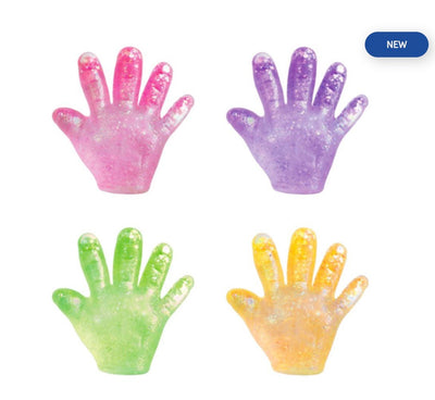 Sparkly Squishy High Five Hand