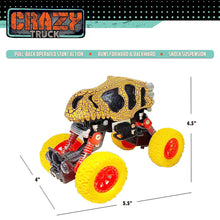 Load image into Gallery viewer, Crazy Truck - Pull Back Dinosaur Truck