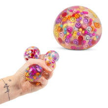 Load image into Gallery viewer, Happy Smiley Face Squish Ball - Scrunchems