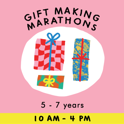 ATHENS GIFT MAKING MARATHON | 5-7 Years | 12/19 - TREEHOUSE kid and craft