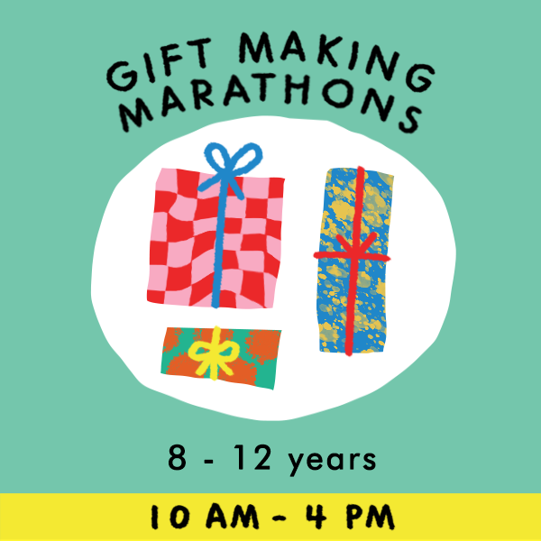 ATHENS GIFT MAKING MARATHON | 8-12 Years | 12/20 - TREEHOUSE kid and craft