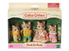 Load image into Gallery viewer, Sandy Cat Family - TREEHOUSE kid and craft