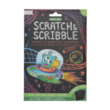 Load image into Gallery viewer, Mini Scratch &amp; Scribble Kit - TREEHOUSE kid and craft