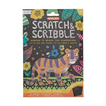 Load image into Gallery viewer, Mini Scratch &amp; Scribble Kit - TREEHOUSE kid and craft