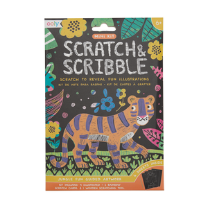 Mini Scratch & Scribble Kit - TREEHOUSE kid and craft