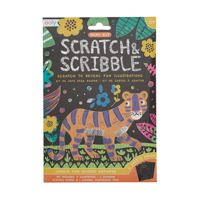 Mini Scratch & Scribble Kit - TREEHOUSE kid and craft
