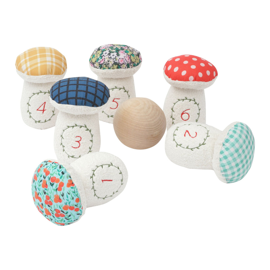 Toadstool Bowling Set - TREEHOUSE kid and craft