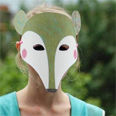 DIY Creature Mask - TREEHOUSE kid and craft