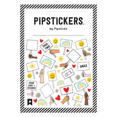 Color In Your Sign Pipstickers - TREEHOUSE kid and craft