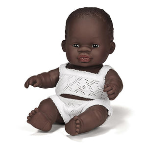 Newborn Baby Doll African - TREEHOUSE kid and craft