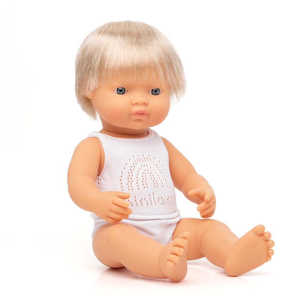 Baby Doll | Caucasian | Blonde - TREEHOUSE kid and craft