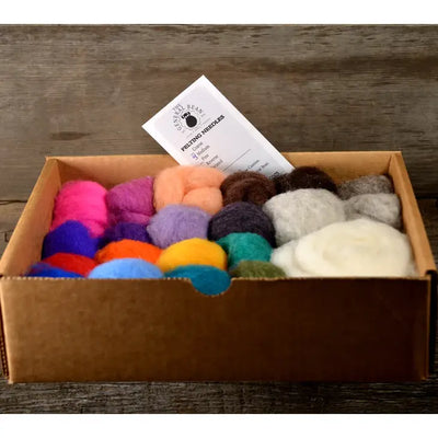 Needle Felting | Color Packs - TREEHOUSE kid and craft