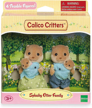 Load image into Gallery viewer, Splashy Otter Family - TREEHOUSE kid and craft