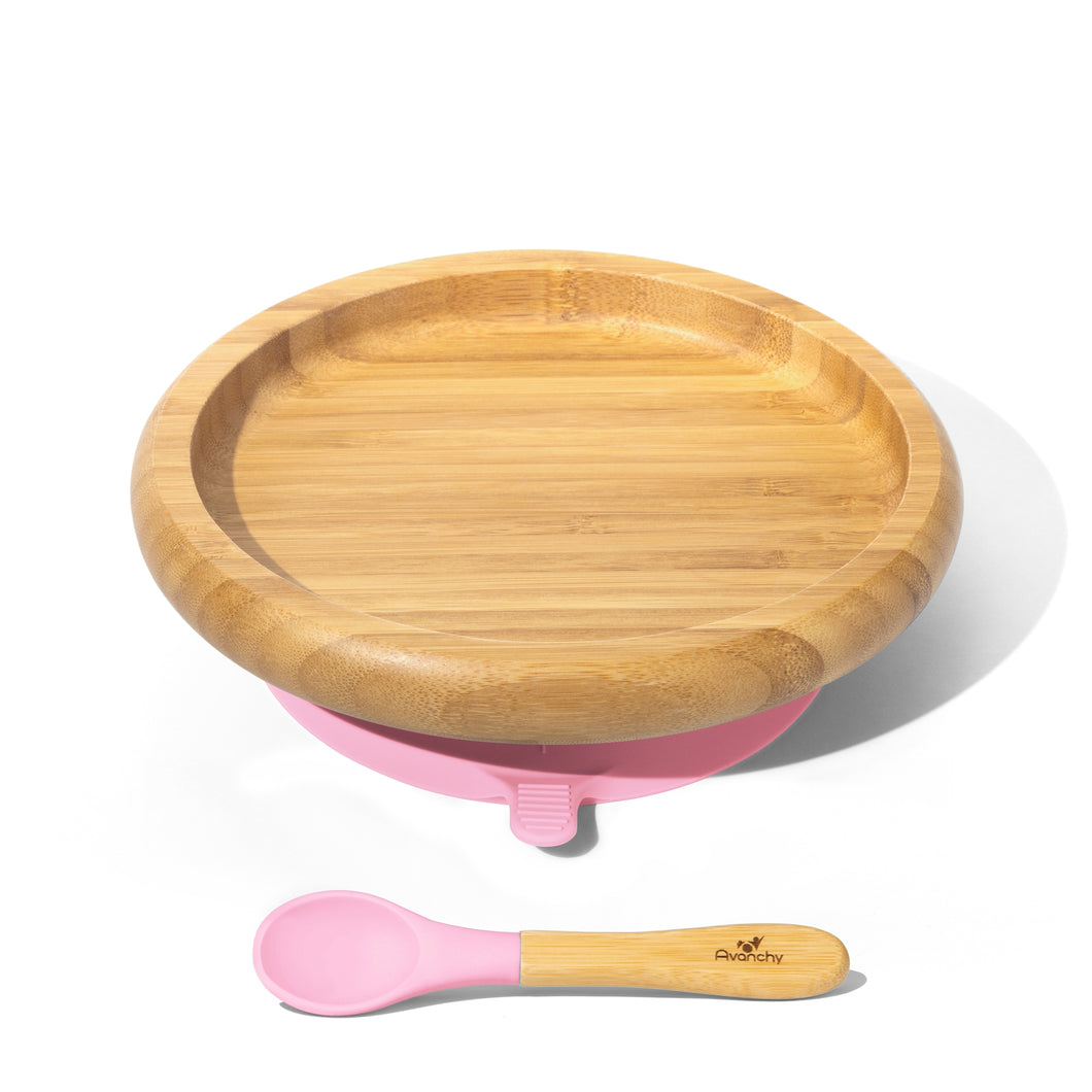 Classic Suction Plate + Spoon - TREEHOUSE kid and craft