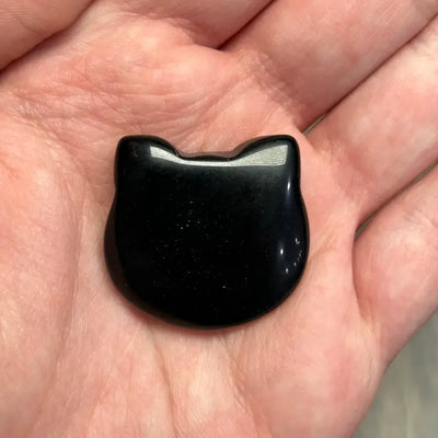 Obsidian Cat Head - TREEHOUSE kid and craft