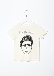 F is for Frida Tee - TREEHOUSE kid and craft