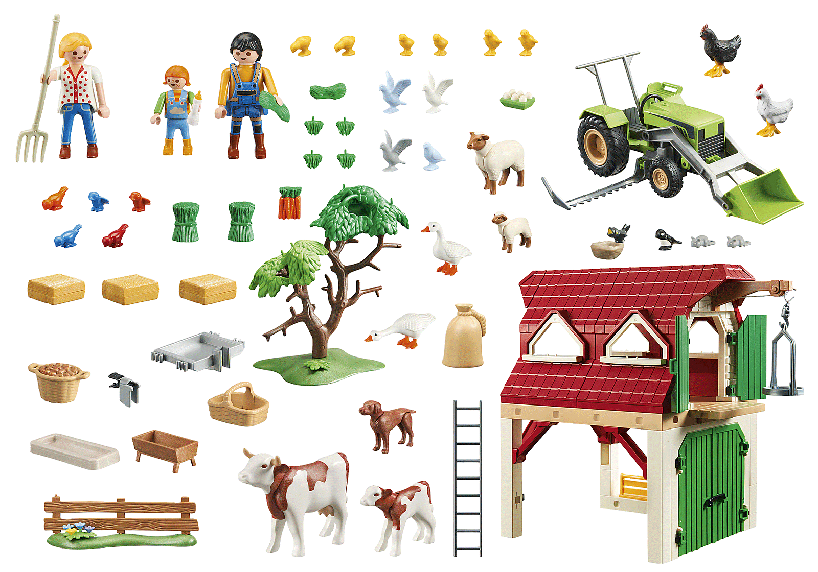 Farm + Small Animals  Playmobil - TREEHOUSE kid and craft