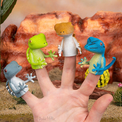Finger Geckos - TREEHOUSE kid and craft