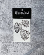 Load image into Gallery viewer, Monstera Temporary Tattoo - TREEHOUSE kid and craft