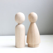 Load image into Gallery viewer, Wooden Peg Doll - TREEHOUSE kid and craft